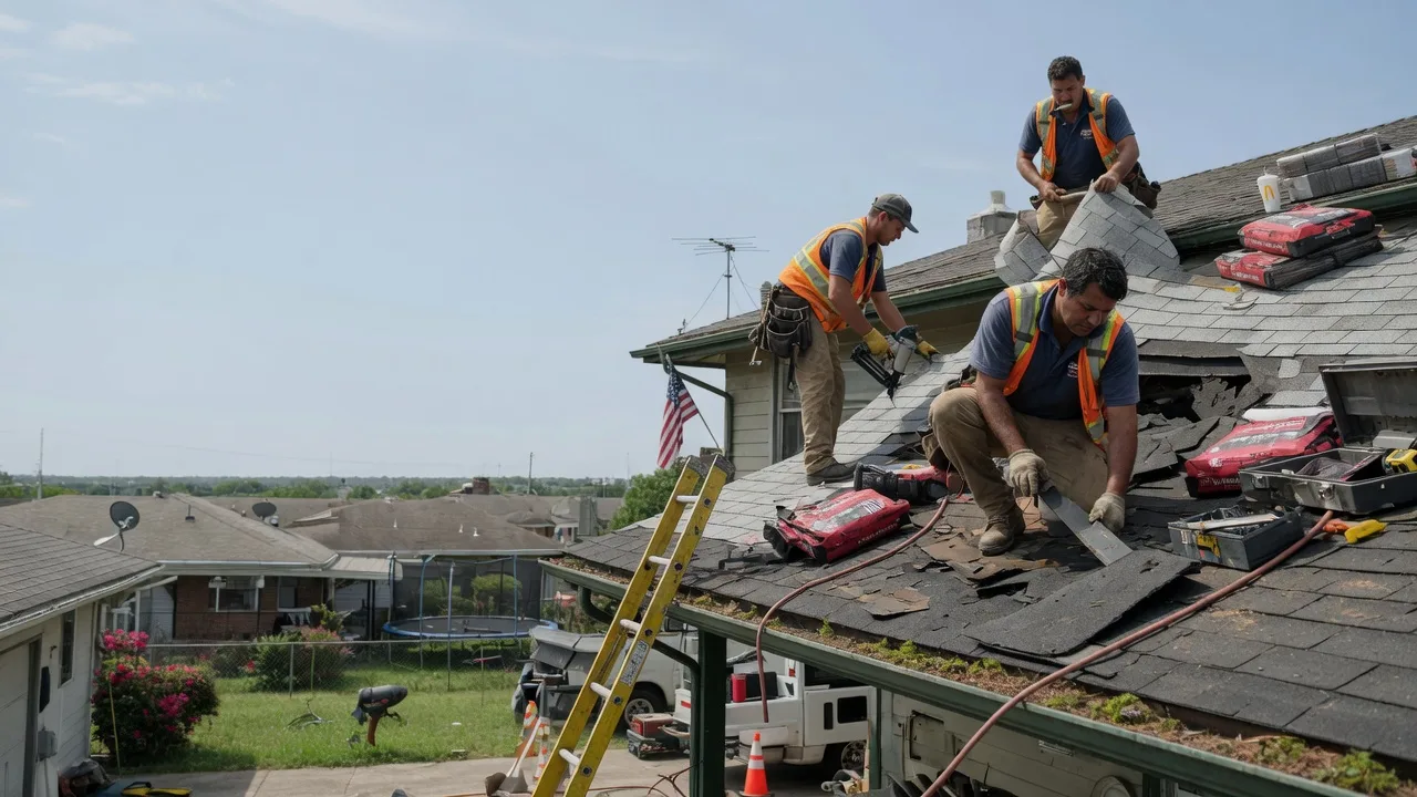 Roof Repair in Mount Calm, TX near me